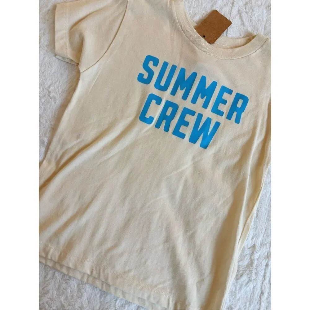 Summer Crew Toddler Shirt 5T NWT
